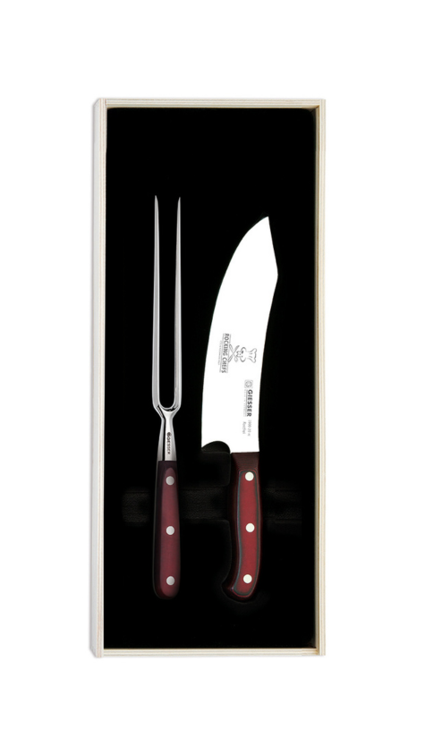 PACK |  ROCKING CHEF 1997 2 RC - CUCHILLO Y TRINCHADOR ALEMÁN GIESSER MESSER